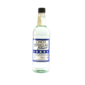 Licor de Ron Blanco 5 Estrellas